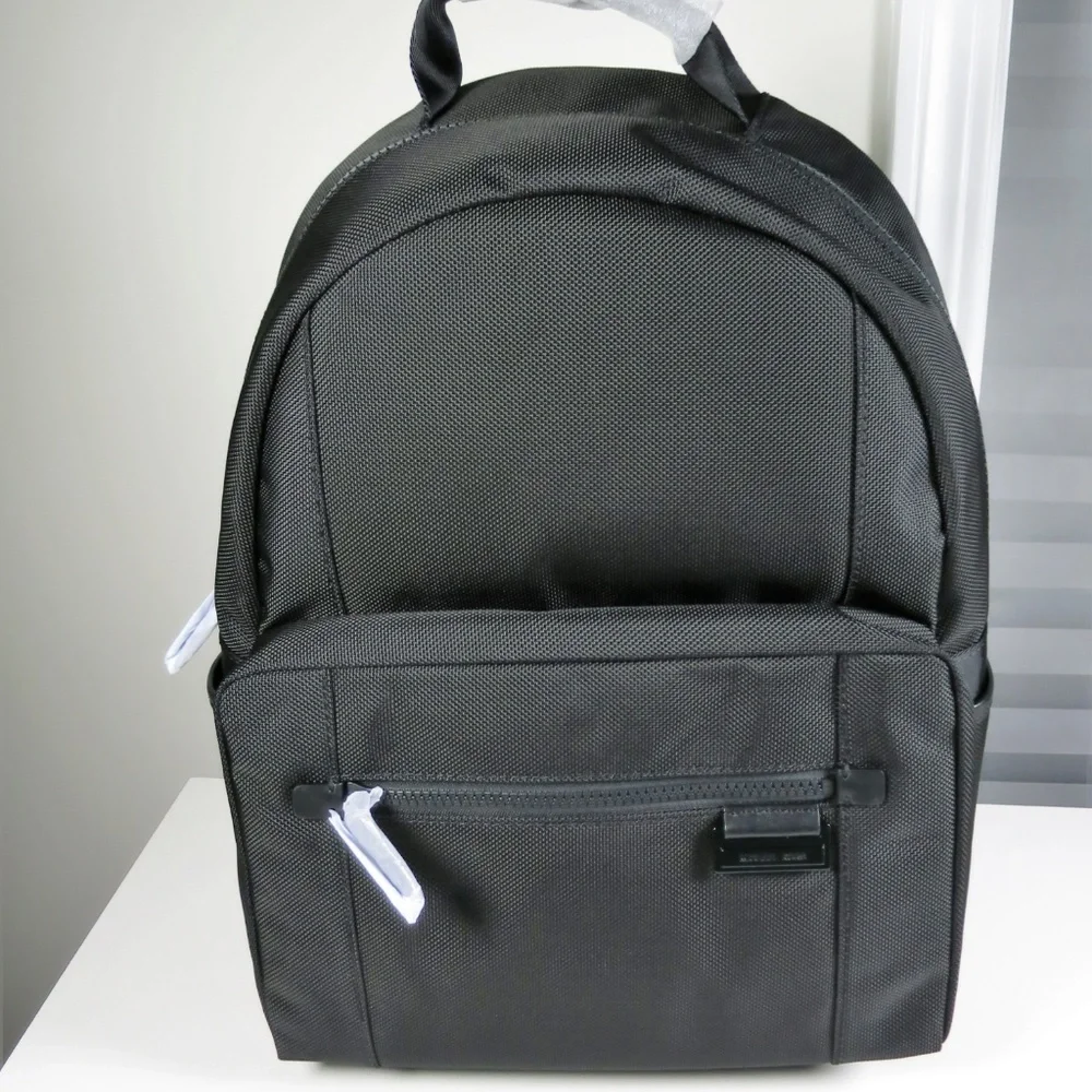 Michael Kors Mens Travis Nylon Backpack Black NWT
